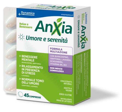 DYNAMICA ANXIA UMORE E SERENITA' 45 COMPRESSE - Farmacia De Pasquale