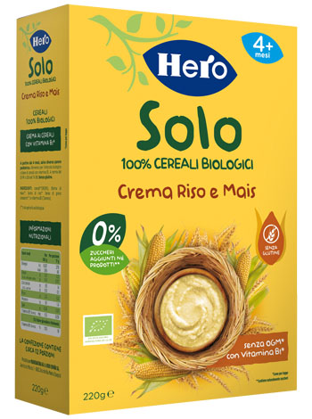 HERO SOLO CREMA RISO E MAIS 220 G - Farmacia De Pasquale