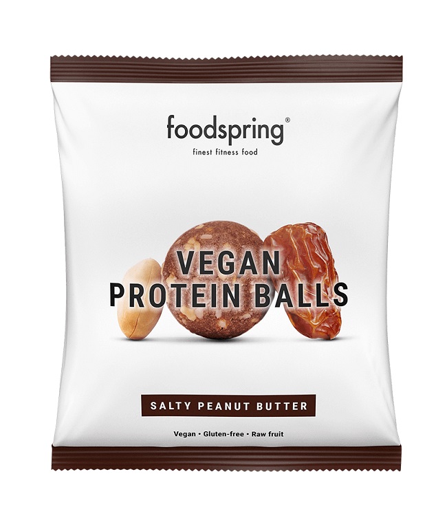 PROTEIN BALLS VEGANE BURRO ARACHIDI SALATO 40 G - Farmacia De Pasquale