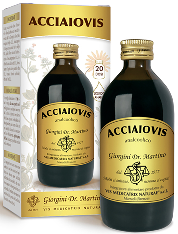 ACCIAIOVIS 200 ML LIQUIDO ANALCOLICO - Farmacia De Pasquale
