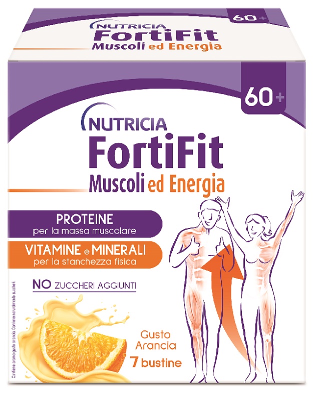FORTIFIT MUSCOLI&ENERGIA ARANCIA 7 BUSTINE - Farmacia De Pasquale