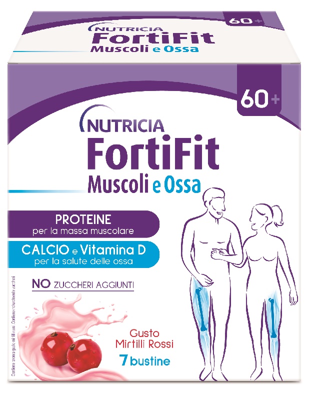 FORTIFIT MUSCOLI&OSSA MIRTILLO ROSSO 7 BUSTINE - Farmacia De Pasquale