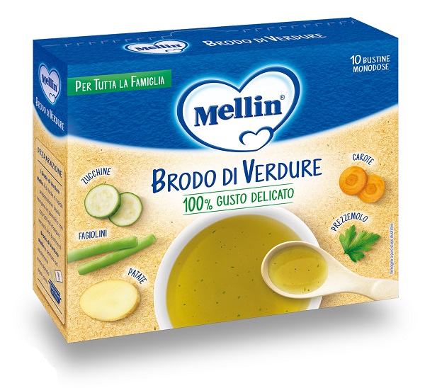 MELLIN BRODO DI VERDURE 10 X 8 G - Farmacia De Pasquale
