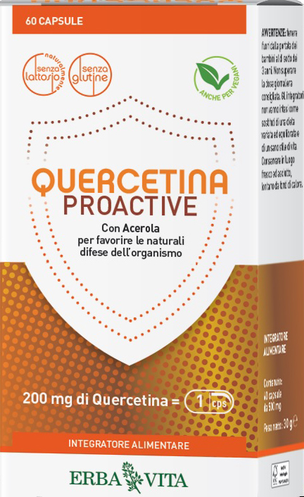 QUERCETINA PROACTIVE 60 CAPSULE - Farmacia De Pasquale