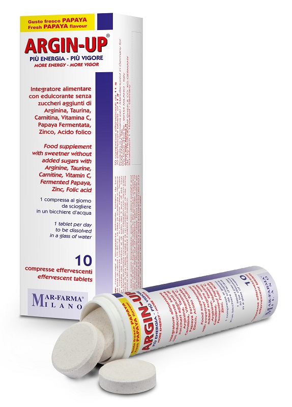 ARGIN UP 10 COMPRESSE EFFERVESCENTI - Farmacia De Pasquale