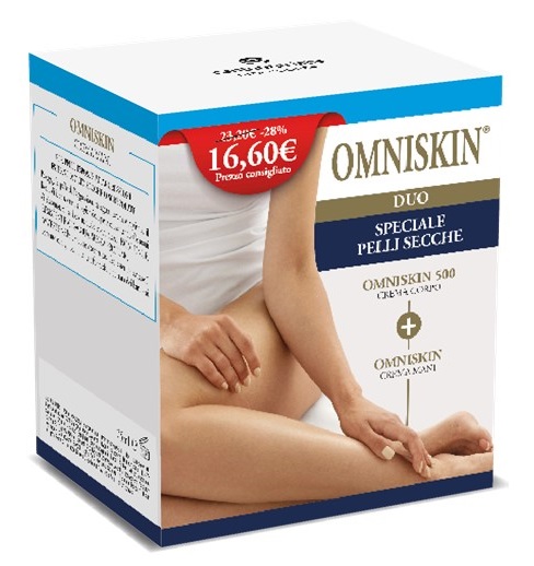 OMNISKIN DUO 2 PEZZI OMNISKIN MANI 75 ML + OMNISKIN CREMA 500 ML - Farmacia De Pasquale