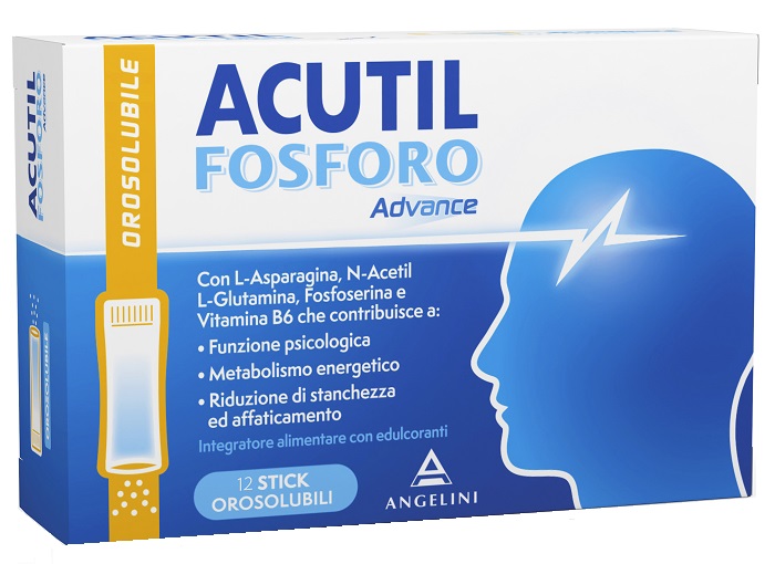 ACUTIL FOSFORO ADVANCE 12 STICK OROSOLUBILI - Farmacia De Pasquale