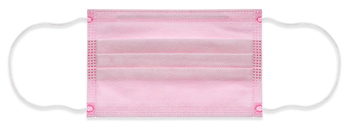 MYMASK PRO TIPO II KIDS MASCHERINA CHIRURGICA A 3 STRATI 10 PEZZI ROSA - Farmacia De Pasquale