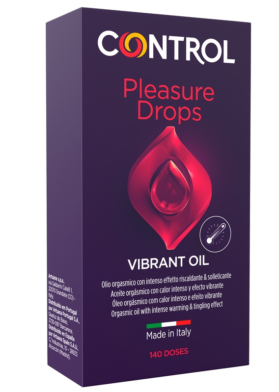 CONTROL VIBRANT OIL PLEASURE DROPS - Farmacia De Pasquale