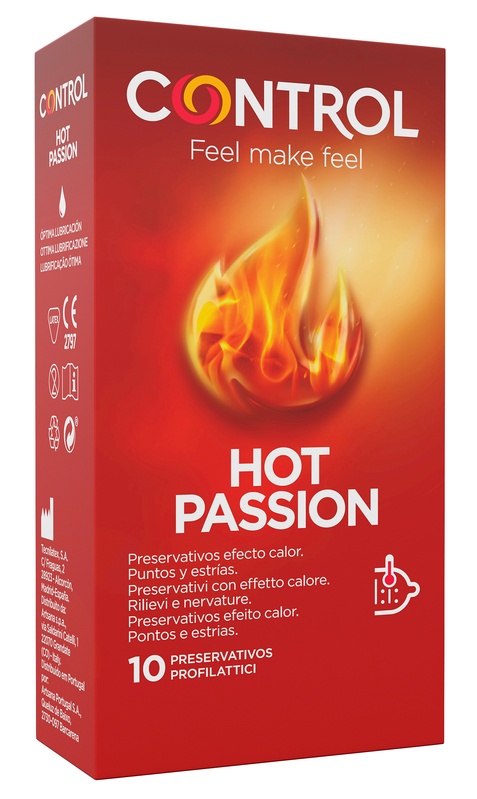 CONTROL HOT PASSION 10 PEZZI - Farmacia De Pasquale