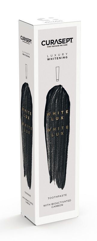 CURASEPT WHITE LUXURY WHITENING DENTIFRICIO 75 ML - Farmacia De Pasquale