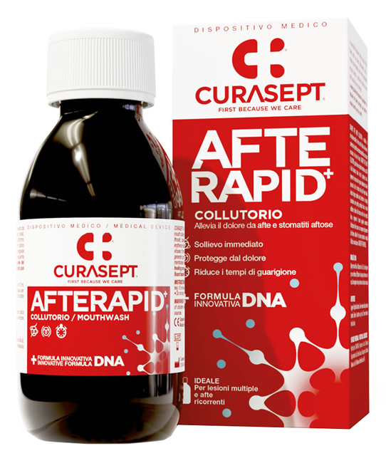 CURASEPT COLLUTORIO AFTE RAPID DNA 125 ML - Farmacia De Pasquale
