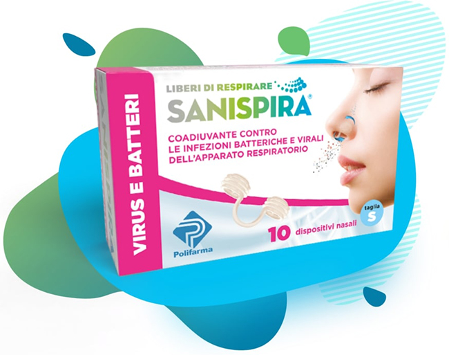 SANISPIRA VISUR & BATTERI FILTRO NASALE SMALL 10 PEZZI - Farmacia De Pasquale