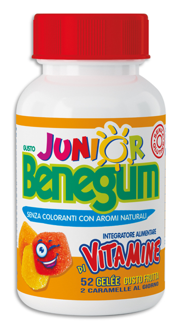 BENEGUM JUNIOR GELEE VITAMINE 52 CARAMELLE - Farmacia De Pasquale