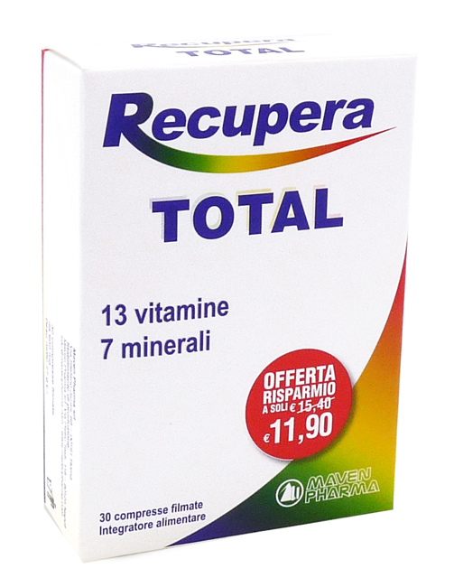 RECUPERA TOTAL 30 COMPRESSE - Farmacia De Pasquale