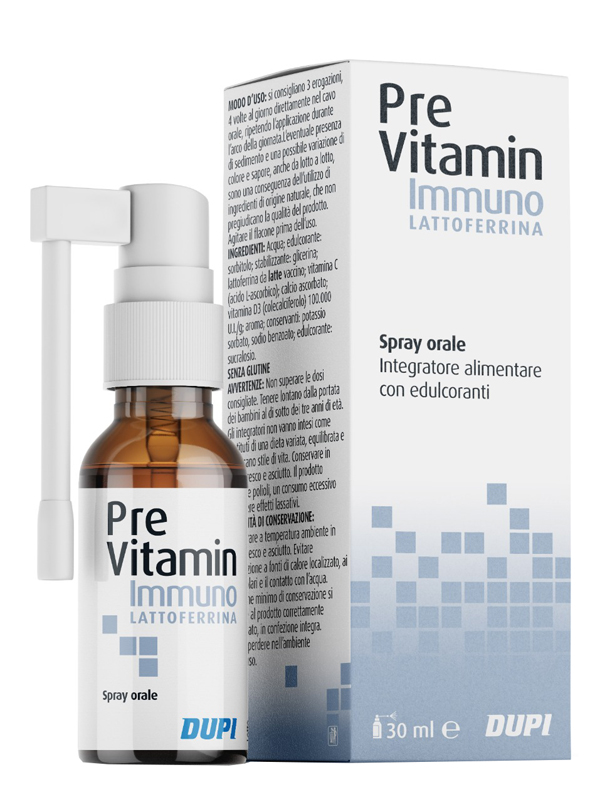 PREVITAMIN IMMUNO LATTOFERRINA 30 ML - Farmacia De Pasquale