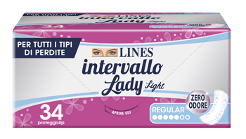 LINES INTERVALLO LADY REGULAR 34 PEZZI - Farmacia De Pasquale