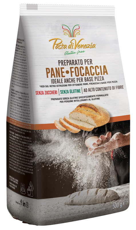 PASTA DI VENEZIA PREPARATO PANE FOCACCIA 500 G - Farmacia De Pasquale