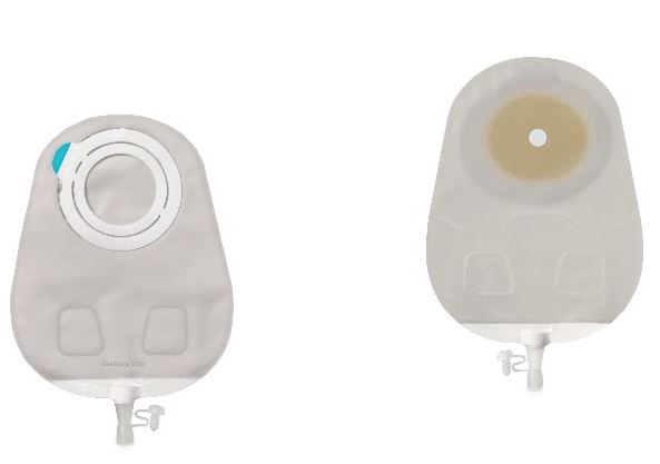 SENSURA MIO FLEX SISTEMA 2 PEZZI CON AGGANCIO ADESIVO SACCA MULTICHAMBER PER UROSTOMIA TRASPARENTE 35MM DA 550 ML 30 PEZZI - Farmacia De Pasquale