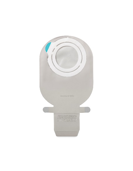 SENSURA MIO FLEX SISTEMA 2 PEZZI CON AGGANCIO ADESIVO SACCA ILEOSTOMIA RIVESTITA 70MM DA 550 ML 30 PEZZI - Farmacia De Pasquale
