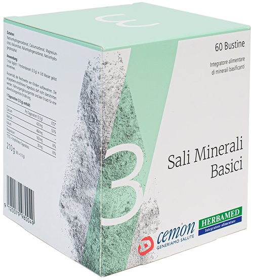 SALI MINERALI BASICI 60 BUSTINE - Farmacia De Pasquale