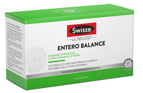 SWISSE ENTERO BALANCE LIQUIDO 10 FLACONCINI - Farmacia De Pasquale