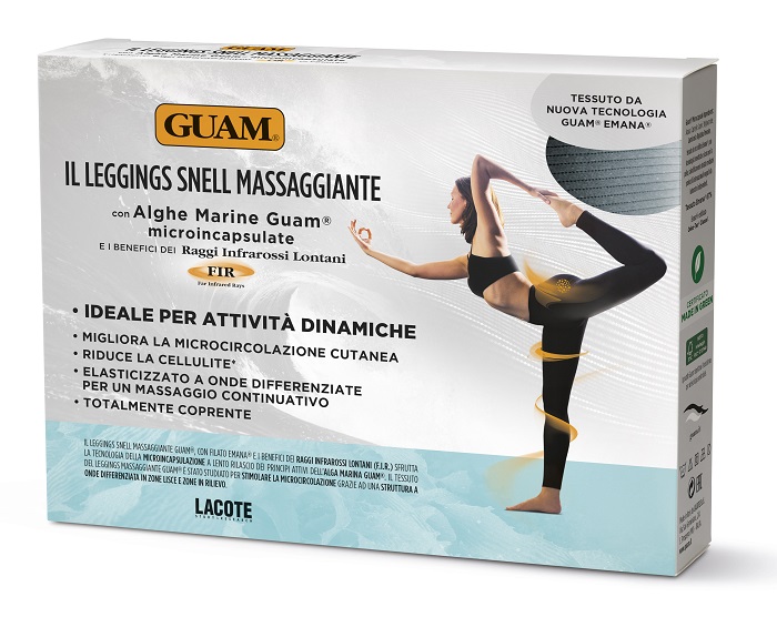 GUAM LEGGINGS SNELL MASSAGGIANTE L/XL - Farmacia De Pasquale