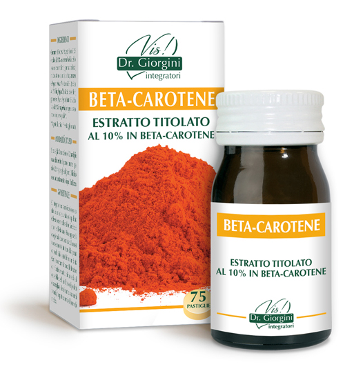 BETA-CAROTENE ESTRATTO TITOLATO 75 PASTIGLIE - Farmacia De Pasquale