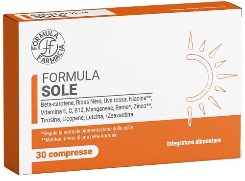 FORMULA SOLE 30 COMPRESSE - Farmacia De Pasquale