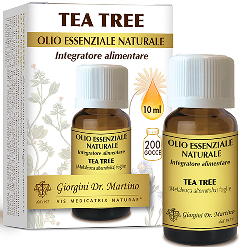 TEA TREE OLIO ESSENZIALE NATURALE 10 ML - Farmacia De Pasquale
