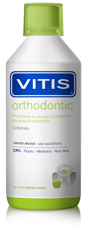 VITIS ORTHODONTIC COLLUTORIO 500 ML GE-IT - Farmacia De Pasquale