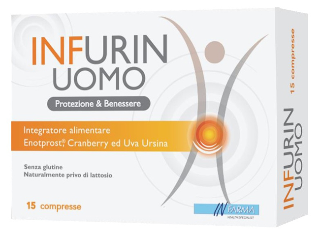 INFURIN UOMO 15 COMPRESSE - Farmacia De Pasquale