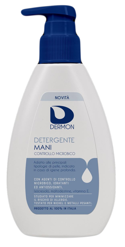DERMON DETERGENTE MANI CONTROLLO MICROBICO 200 ML - Farmacia De Pasquale