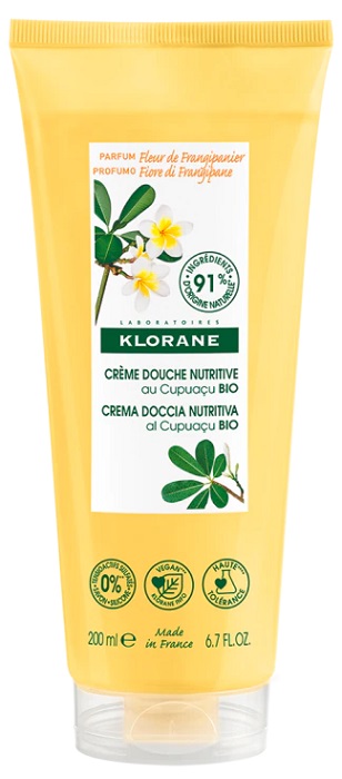KLORANE CREMA DOCCIA FIORE DI FRANGIPANE 200 ML - Farmacia De Pasquale