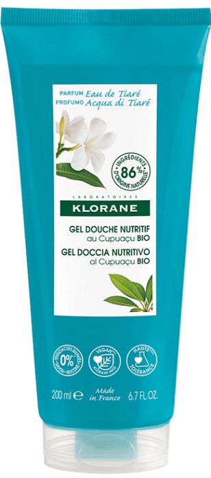 KLORANE GEL DOCCIA EAU DE TIARE 200 ML - Farmacia De Pasquale