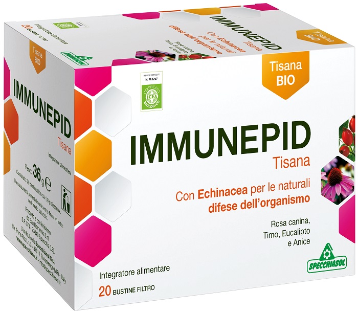 IMMUNEPID TISANA 20 BUSTINE - Farmacia De Pasquale