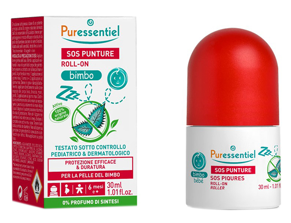PURESSENTIEL ROLL PUNTURA BAMBINO INSETTI 30 ML - Farmacia De Pasquale