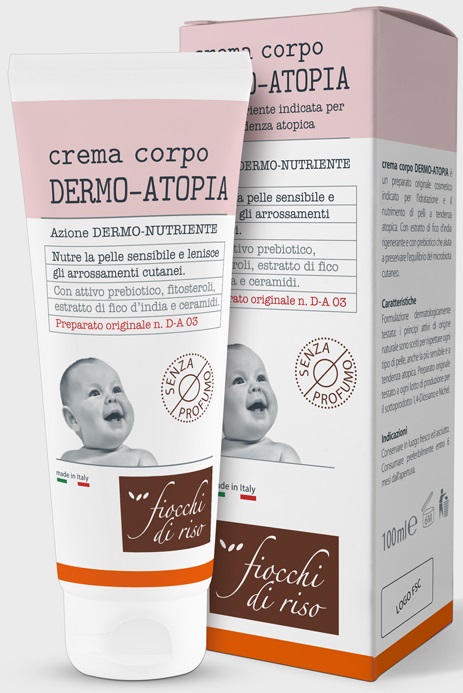 FIOCCHI DI RISO DERMO-ATOPIA CREMA CORPO 100 ML - Farmacia De Pasquale