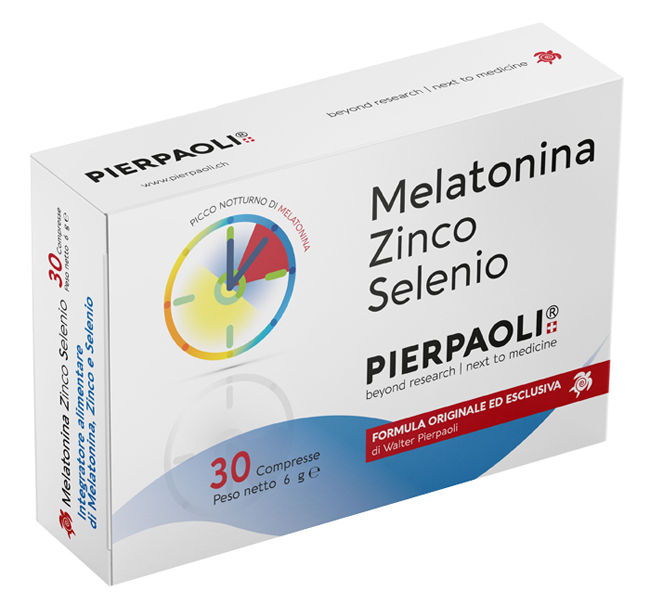 MELATONINA ZINCO SELENIO 30 COMPRESSE - Farmacia De Pasquale