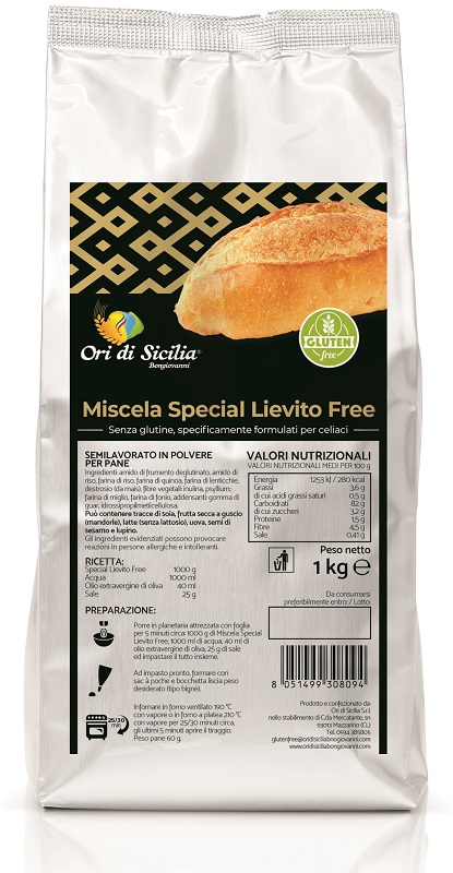MISCELA SPECIAL LIEVITO FREE 1 KG - Farmacia De Pasquale