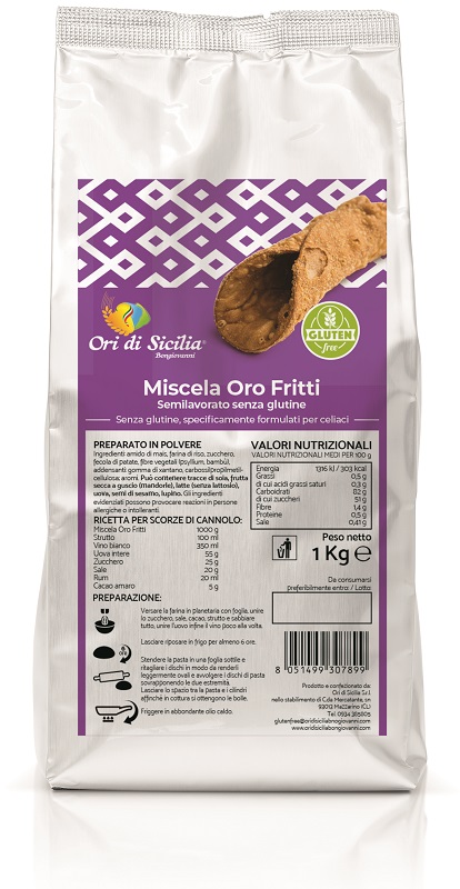 ORI DI SICILIA MIX ORO FRITTI 1 KG - Farmacia De Pasquale
