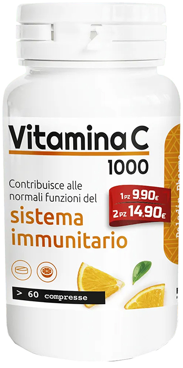 SANAVITA VITAMINA C 60 COMPRESSE - Farmacia De Pasquale