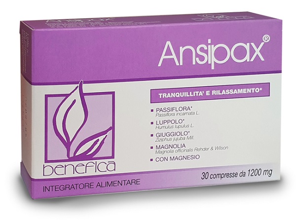 ANSIPAX 30 COMPRESSE BENEFICA - Farmacia De Pasquale