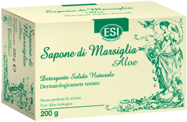 ESI SAPONE DI MARSIGLIA ALOE 200 G - Farmacia De Pasquale