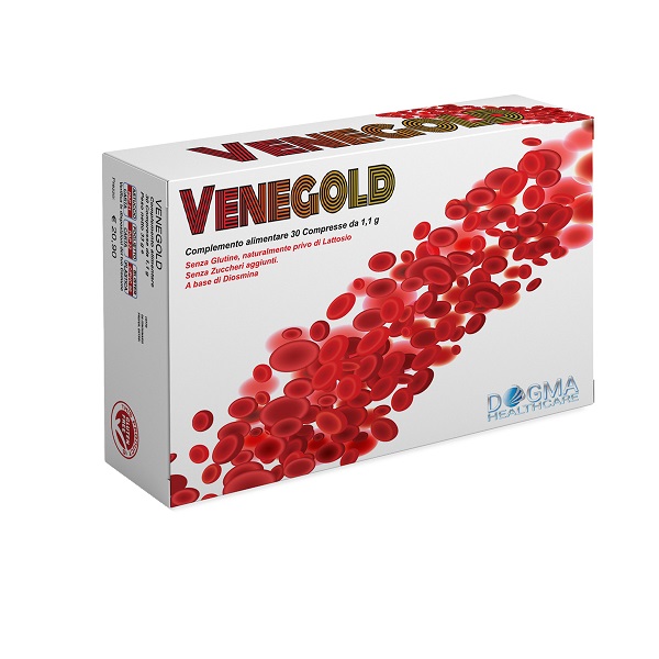 VENEGOLD 30 COMPRESSE - Farmacia De Pasquale