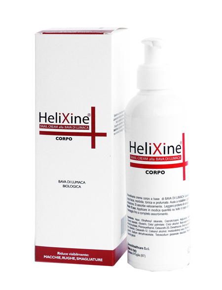 HELIXINE CREMA CORPO BAVA LUMACA 200 ML - Farmacia De Pasquale