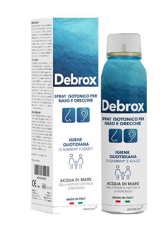 DEBROX SPRAY NASO ORECCHIE B/A 125ML - Farmacia De Pasquale