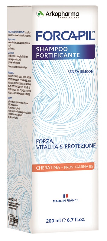 FORCAPIL SHAMPOO FORTIFICANTE 200 ML - Farmacia De Pasquale