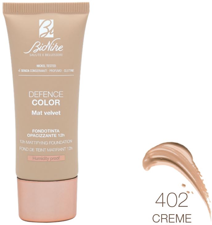 DEFENCE COLOR FONDOTINTA MAT VELVET 402 30 ML - Farmacia De Pasquale