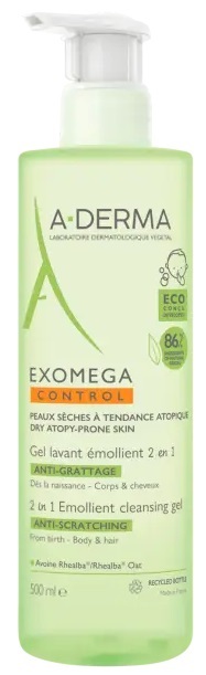 EXOMEGA CONTROL GEL LAVANT 2IN1 500 ML - Farmacia De Pasquale